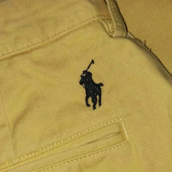 VINTAGE 80S Polo by Ralph Lauren Preston Pant Yellow - Picture 10 of 11